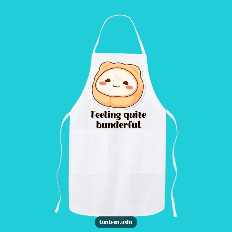 Funny Dim Sum Smile Apron - Cook with Charm & This Adorable Funny Gift