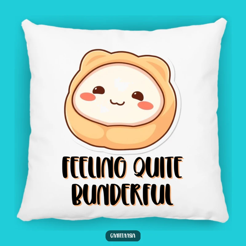 Funny Dim Sum Smile Pillow - Snuggle Up with Cuteness & This Funny Gift