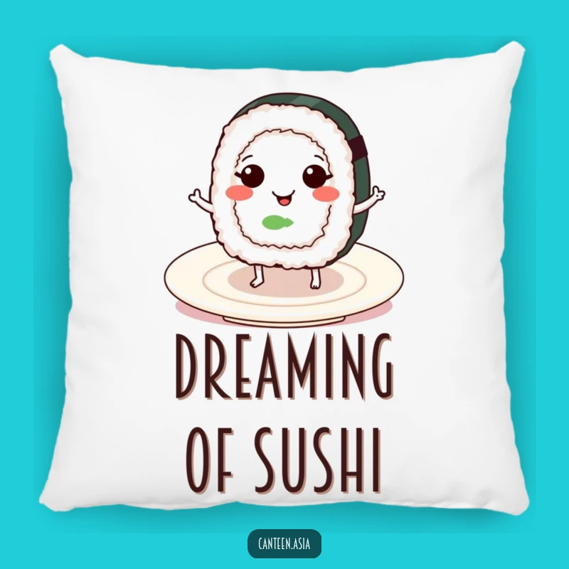 Funny Sushi Dance Pillow: Cozy Comfort with a Hilarious Food Design