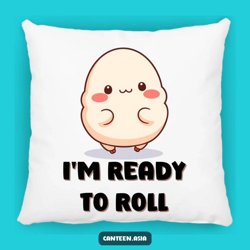 Funny Dumpling Hop Pillow - Snuggle Up with Cuteness & This Funny Gift