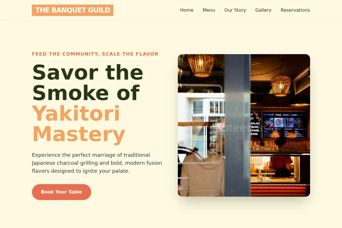 Yakitori Asian Fusion Food