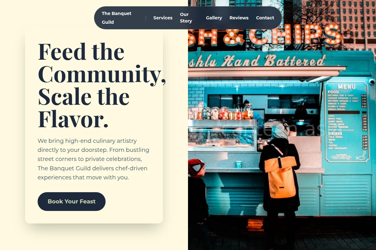 Plate Food Truck