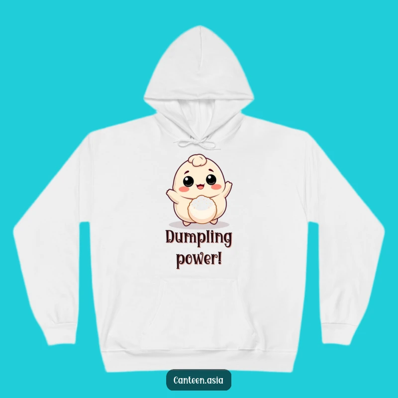 Cozy Funny Dumpling Rice Ball Hoodie: Warm & Hilarious Gift for Comfort Food Lovers