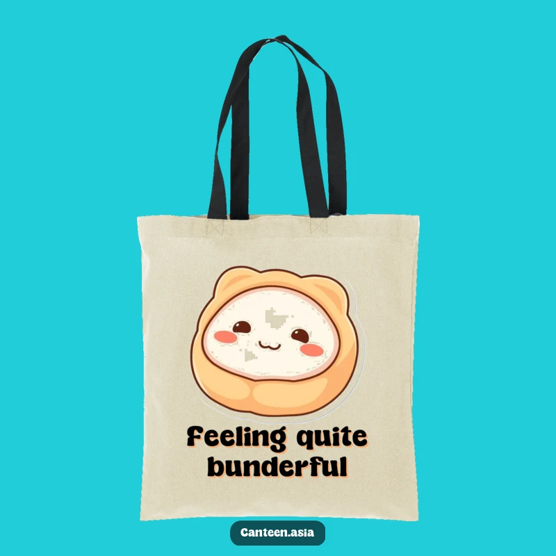 Funny Dim Sum Smile Tote Bag - Carry Your Essentials with Cute Funny Style