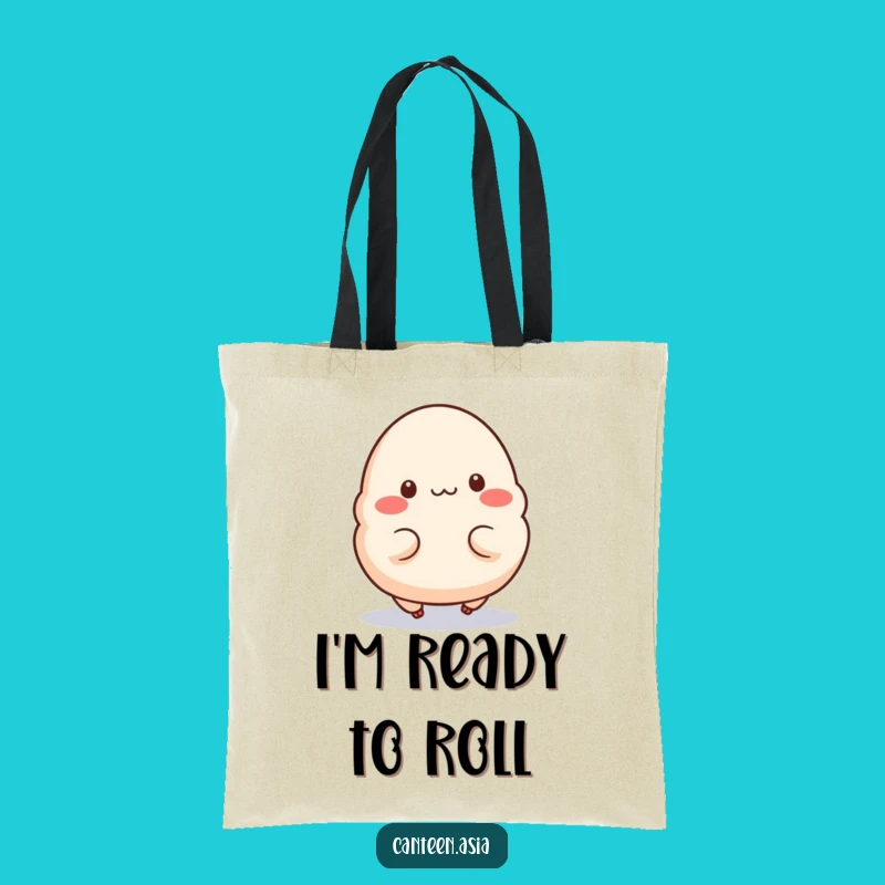 Funny Dumpling Hop Tote Bag - Carry Your Essentials with Playful Funny Style