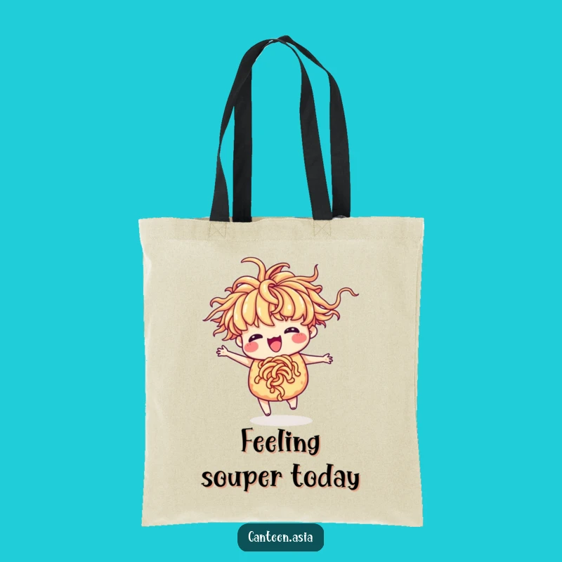 Funny Ramen Dance Tote Bag - Carry Your Grooves and Essentials Hilariously